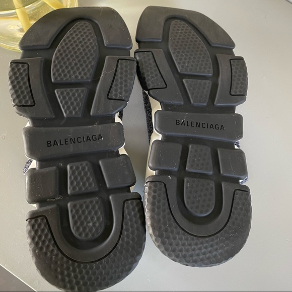 ❌SOLD❌ Balenciaga Speed Trainers Sneakers Black White - Picture 3 of 6